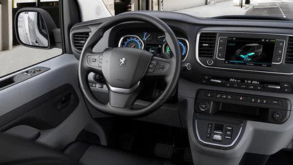 Peugeot e-Expert Furgão Elétrico Vista Interior