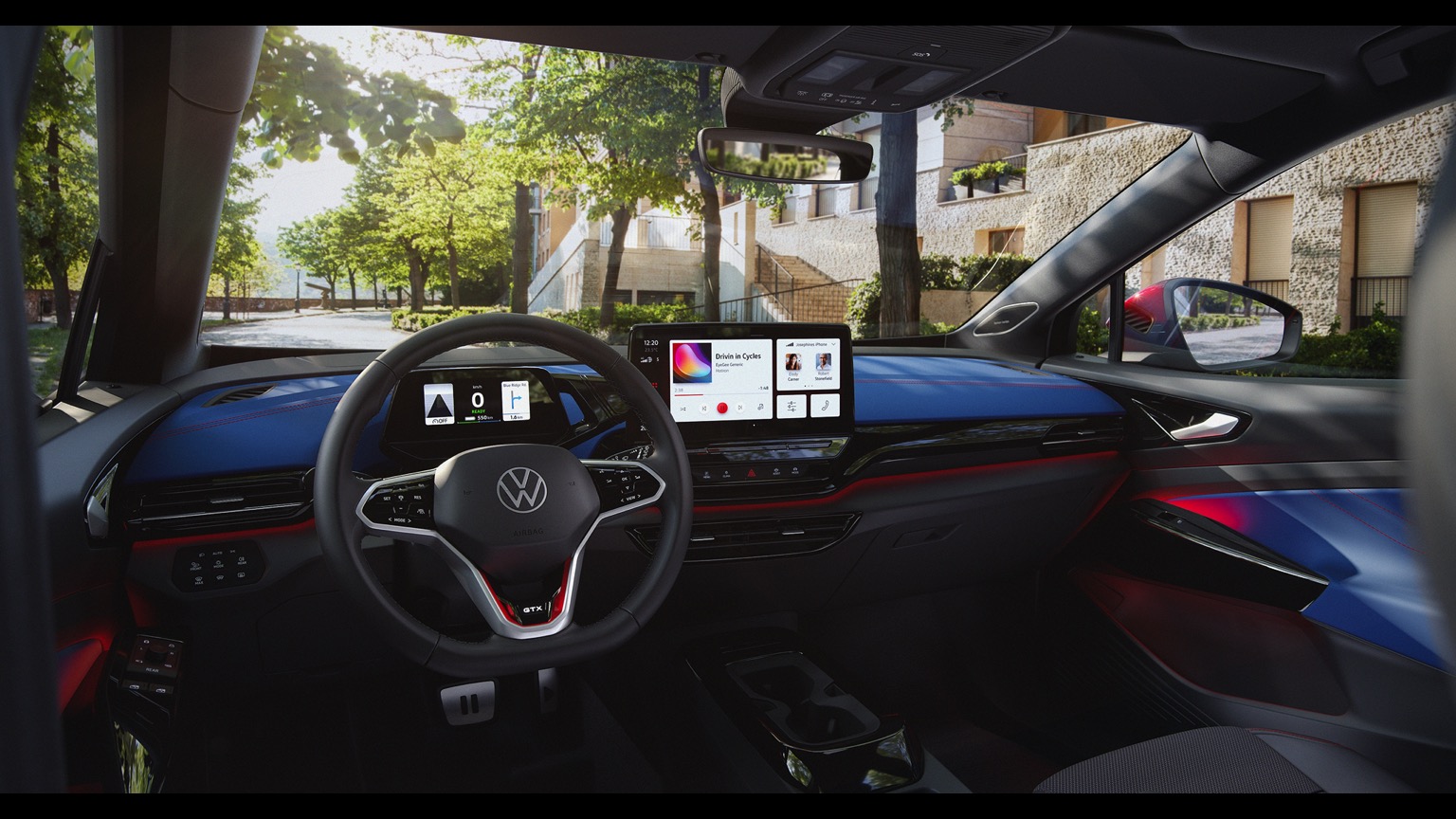 Volkswagen ID.4 GTX SUV Elétrico Vista Interior