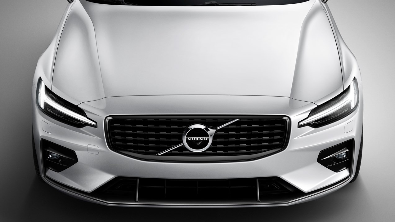 Volvo V60 Recharge Carrinha Híbrida Plug-in Branco Vista Exterior