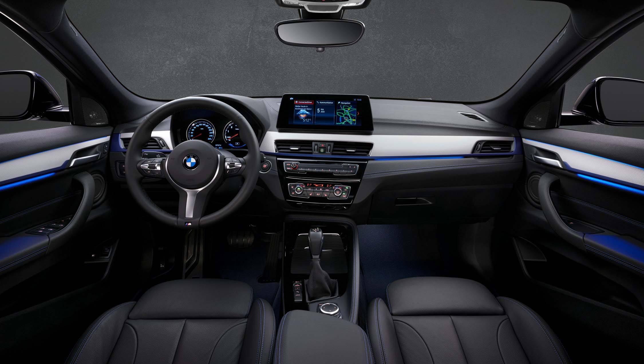 BMW X2 Carro Híbrido Plug-in Vista Interior